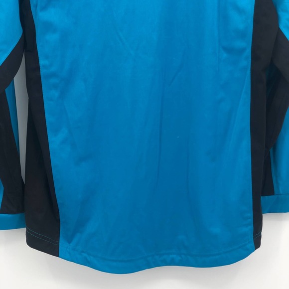 Sun Mountain Rainflex Jacket Mock Neck Zip Up Long Sleeve Blue Black Size M NWT - Picture 6 of 9